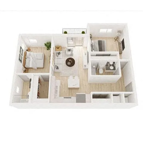 Floor plan Teak-Wood Flats