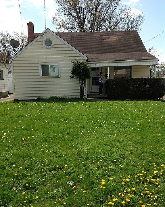 front of the house