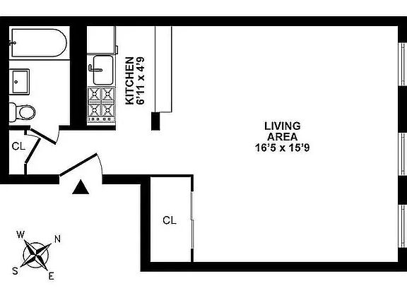 2nd image of 465 W 49th St #2R