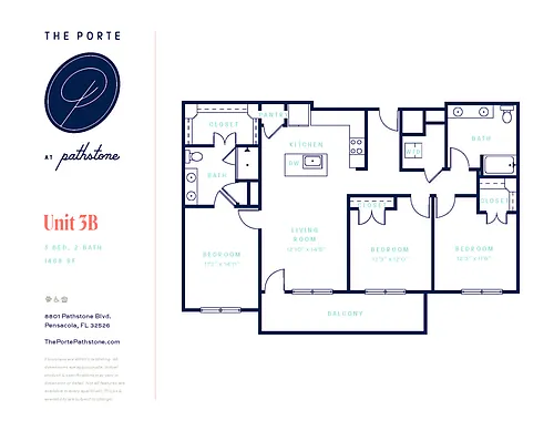 Floor plan 3B