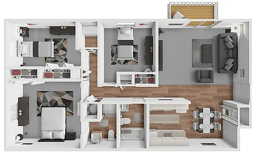 Floor plan Pacific