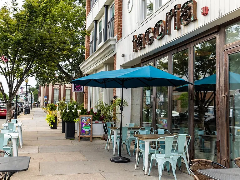 Near downtown Morristown with a vibrant dining scene