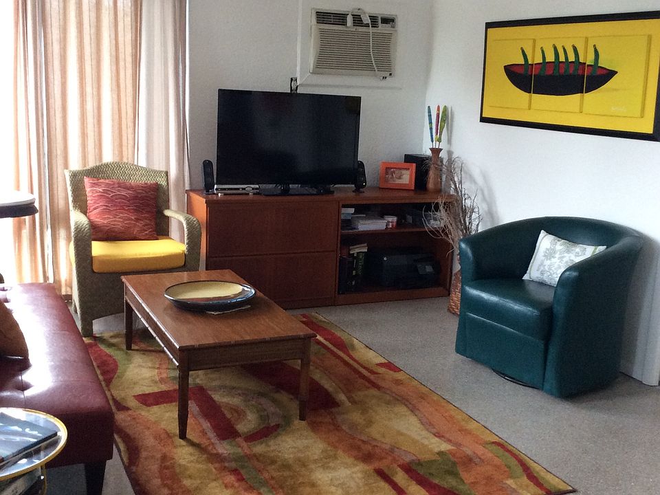 Living room with dining area