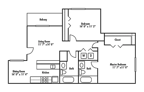 Floor plan The Nevada reno