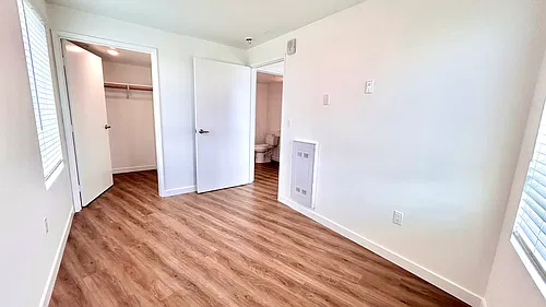 Floor plan One Bedroom 1B