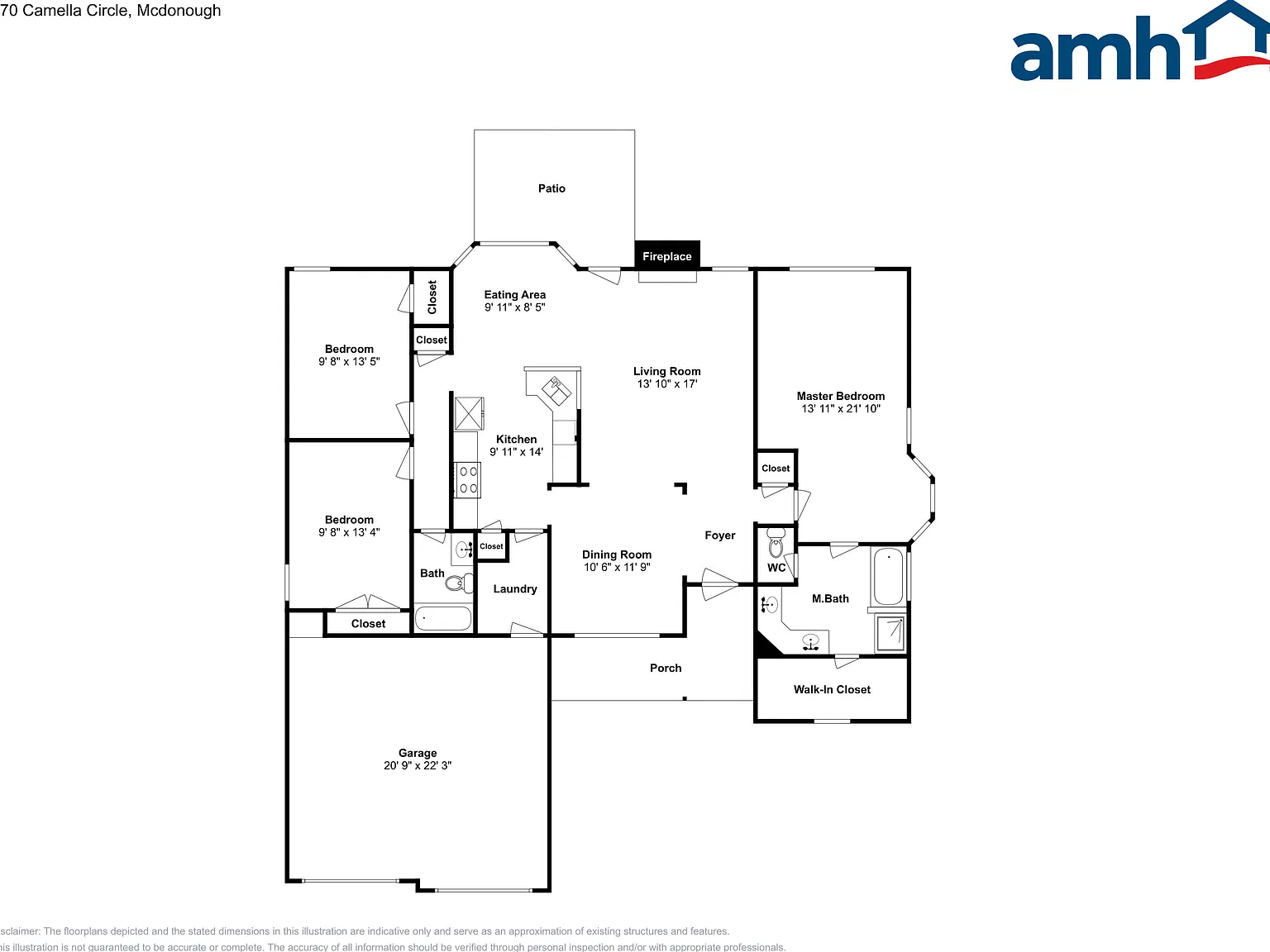 3 bed, 2.0 bath, 1698 sqft, $2,090 — Photo 2
