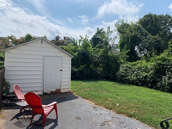 Private yard.