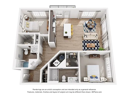 Floor plan The Riverside