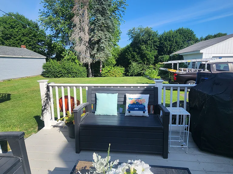 private back deck