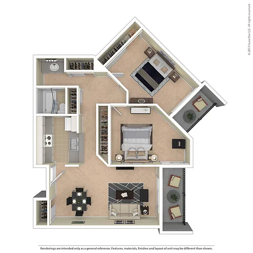 Floor plan 2x1A