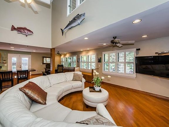 Great Room facing the kitchen and dining room
