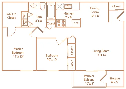 Floor plan The Crown