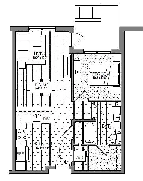 Floor plan A8
