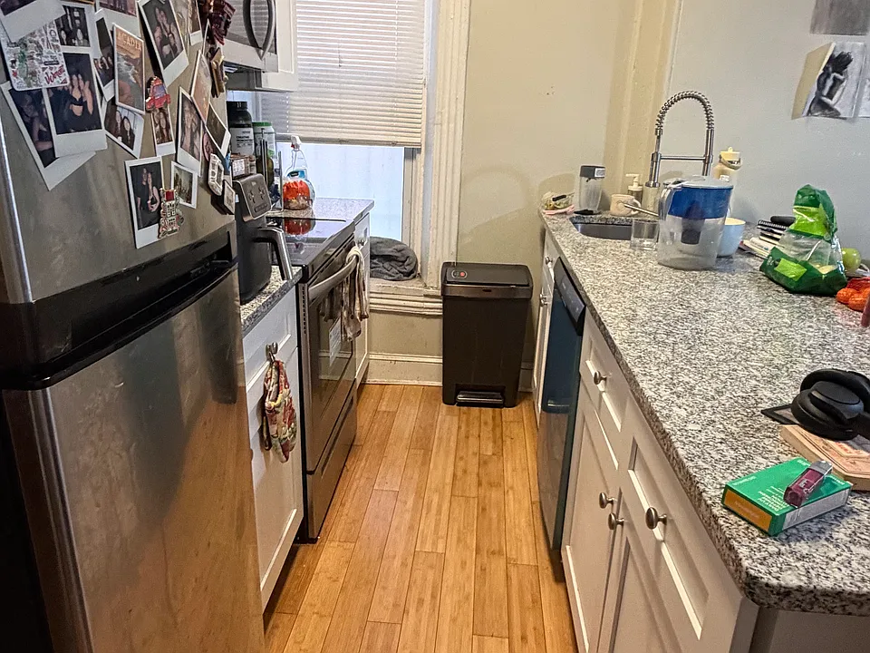 kitchen with stainless appliance