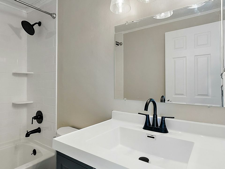 newly renovated tile bathroom