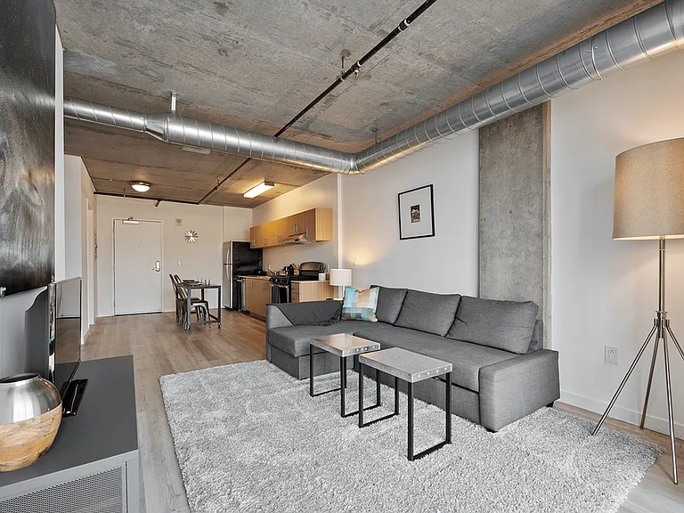 Hollywood Hills 1 Bedroom Model Living Room