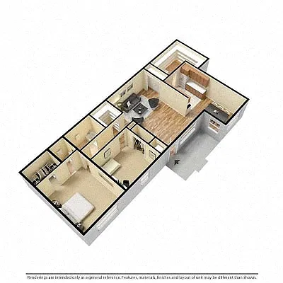 Floor plan The Lafayette