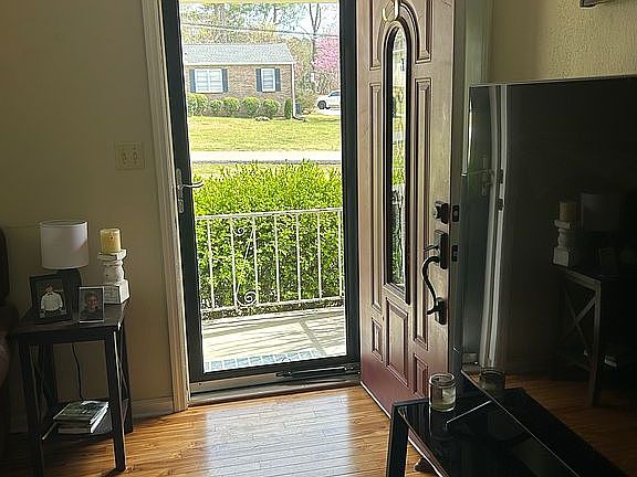 view out front door