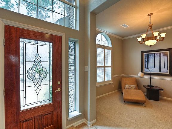 Formal dining is currently a relaxing reading room.