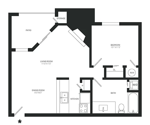 Floor plan Rose