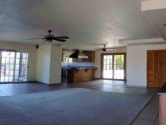 Living room into kitchen & dinning