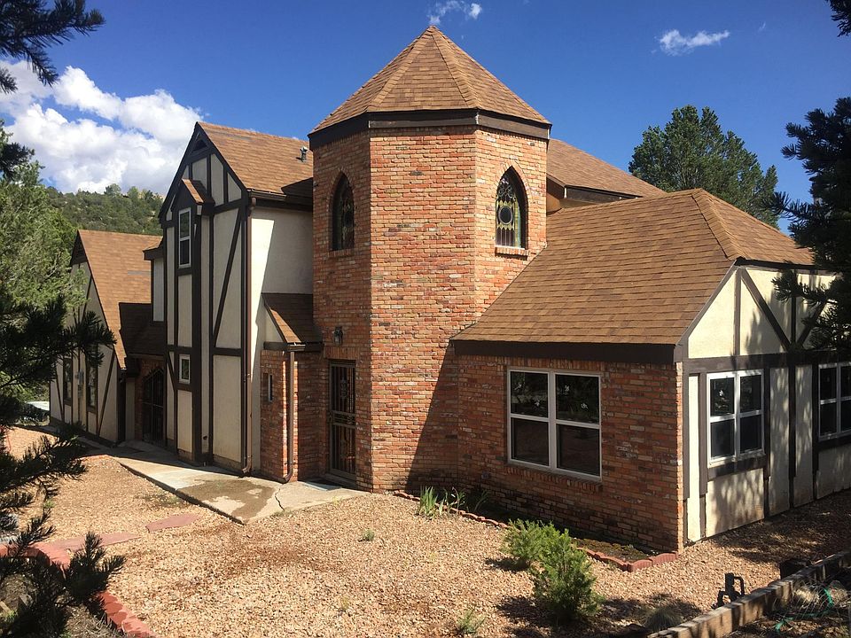External view of Tudor style home