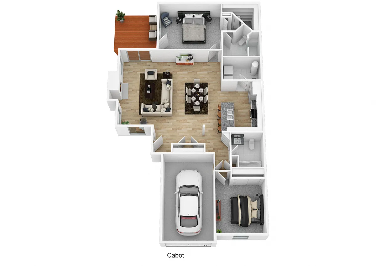 Floor plan Cabot