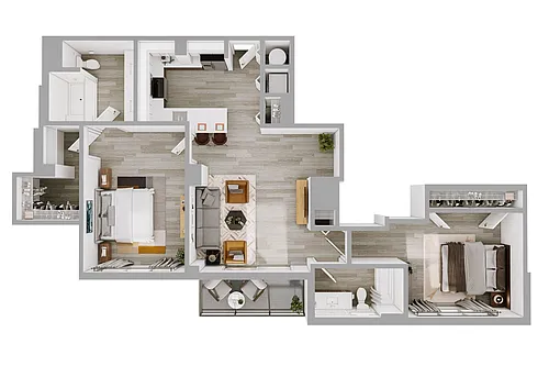 Floor plan B3 North