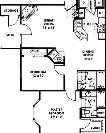 Primrose floorplan
