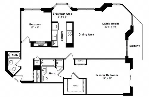 Floor plan Hamilton