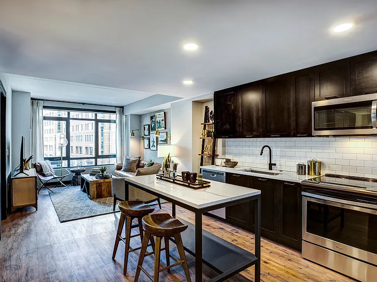 Model 1 Kitchen Living