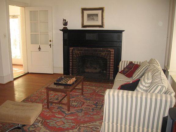 Living Room With Fire Place