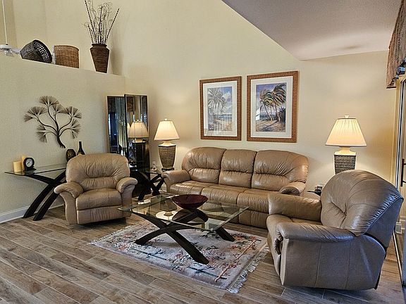 Vaulted Living Room