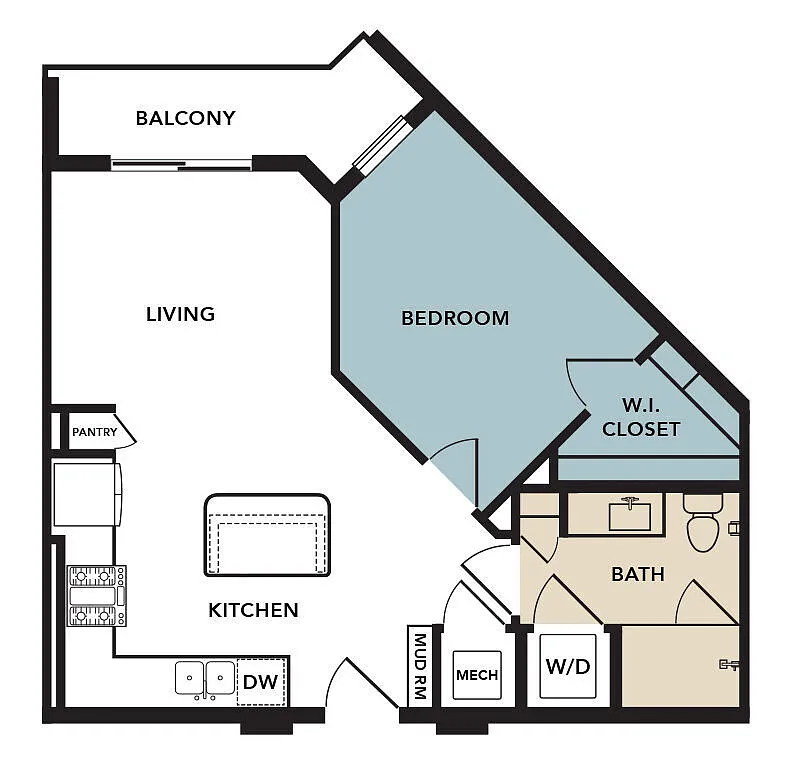 Floor plan A4B