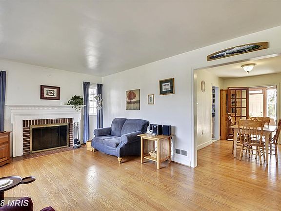 Entertain guests around the fireplace.