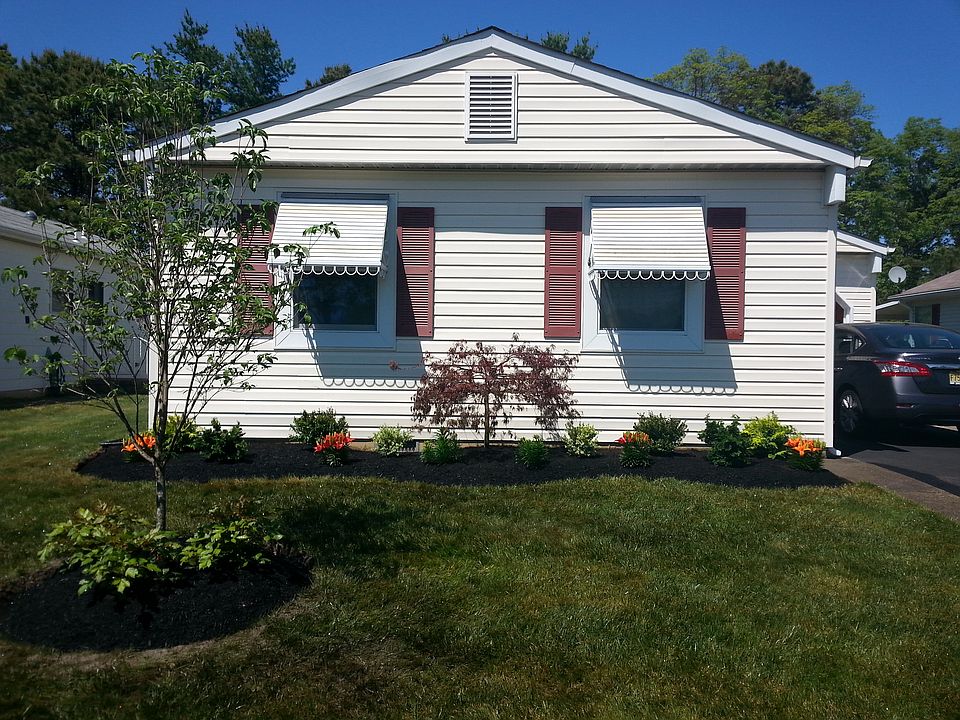 Landscaped front yard