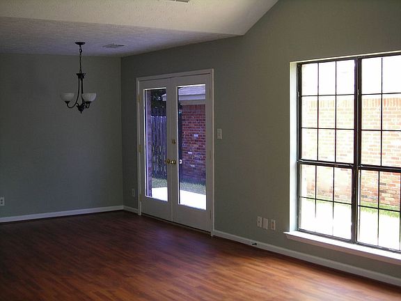 Dining room/den combination