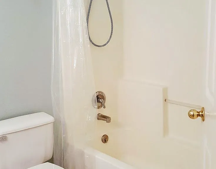 Master shower