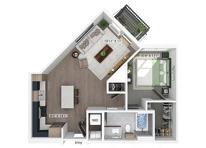 Floor plan A07