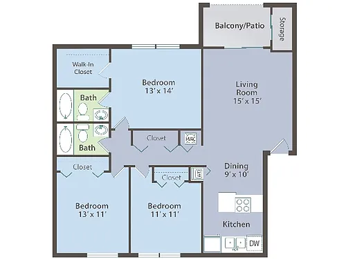 Floor plan C1