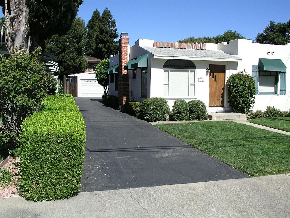 It is the home behind the garage at the end of the driveway. Each home has their own fenced backyard and garage.