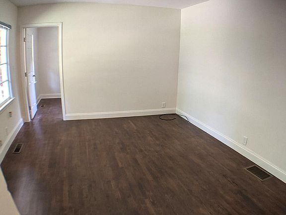 Living room with large picture window