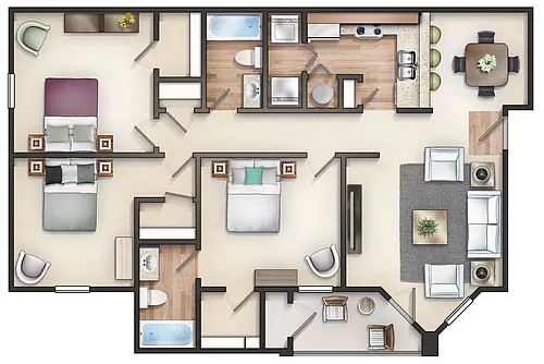 Floor plan The Avalon