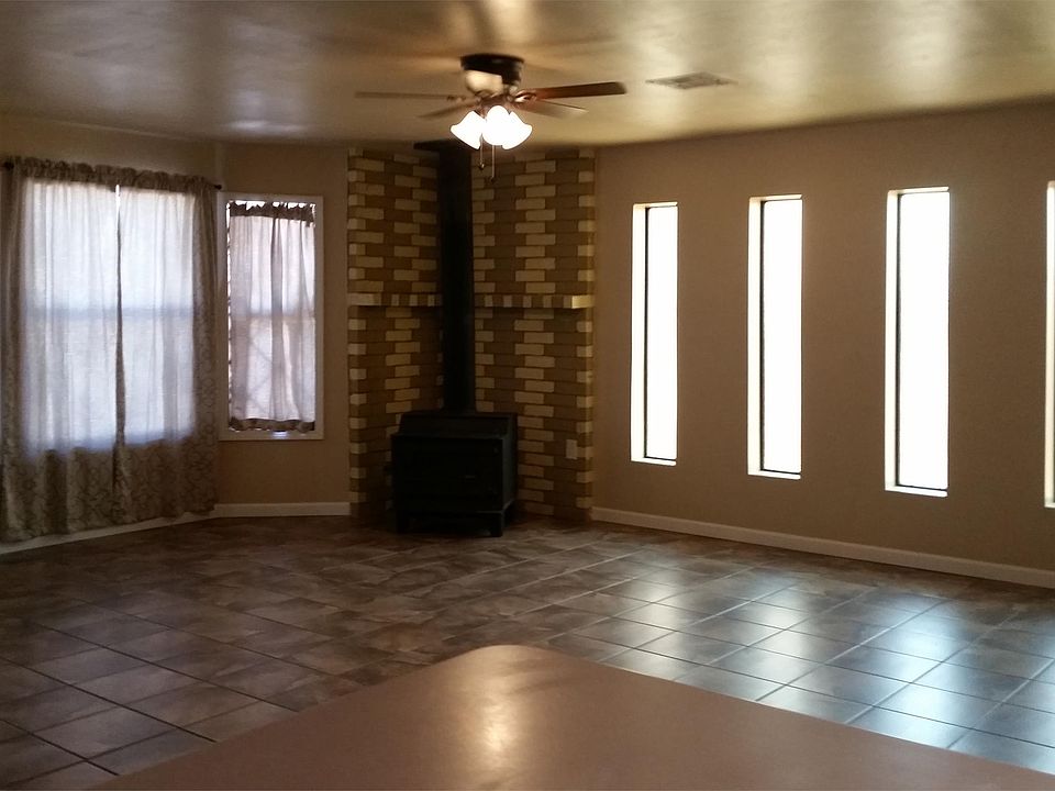 Large family room with wood burning fireplace