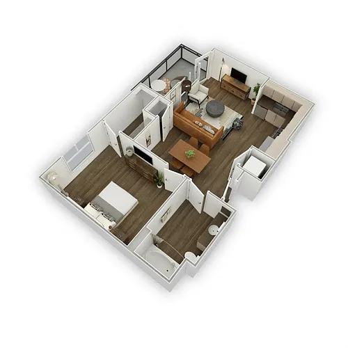 Floor plan Belleville 3