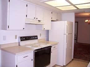Great kitchen. Refrigerator stays!