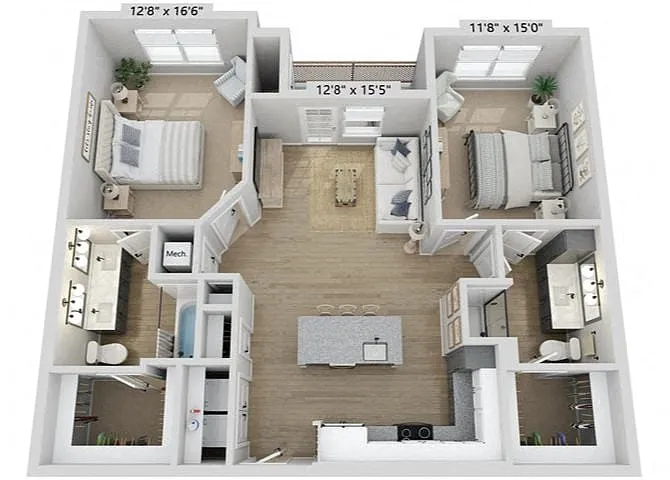 Floor plan B4M
