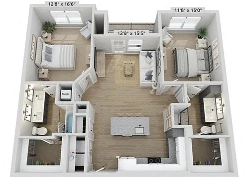 Floor plan B4M