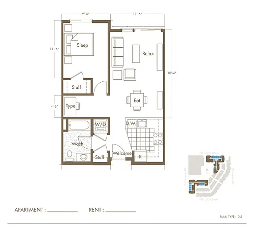 Floor plan A14