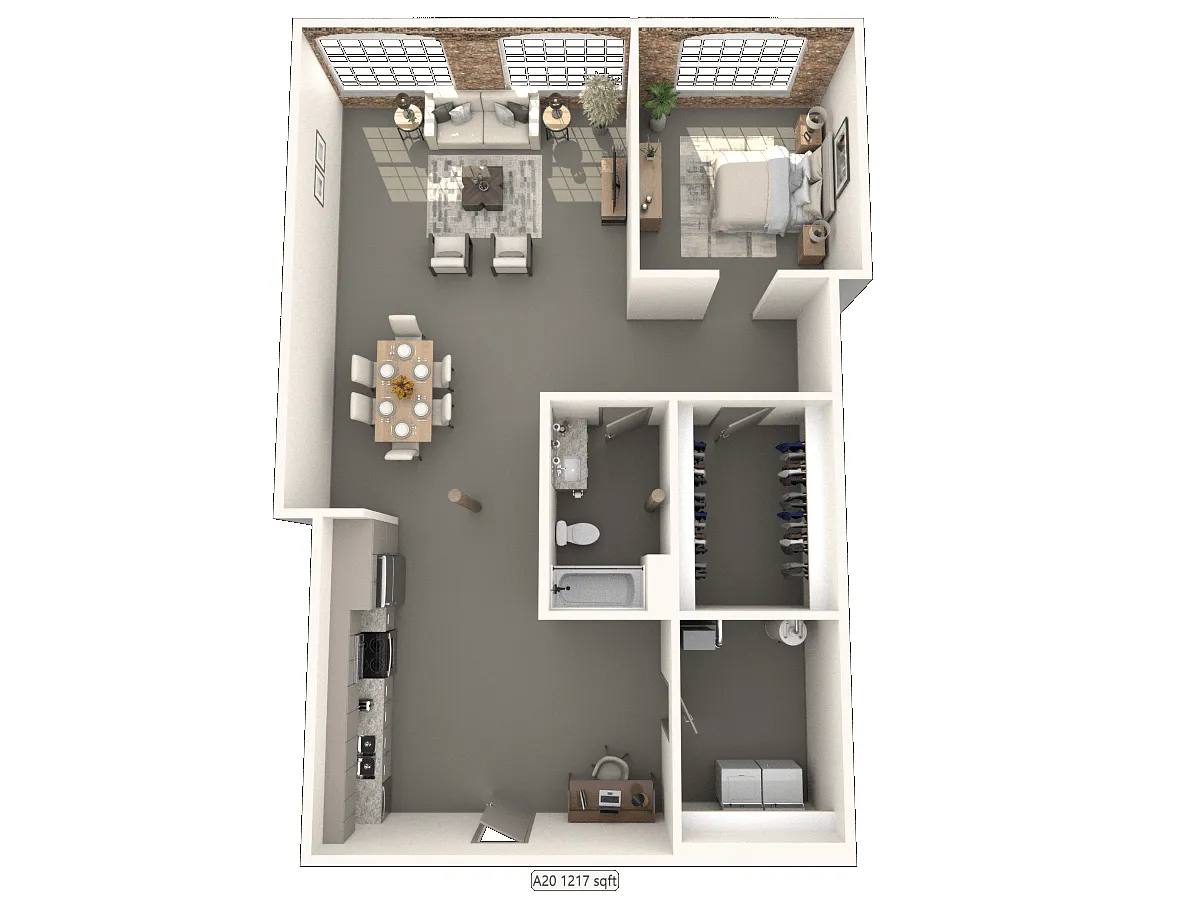 Floor plan A20